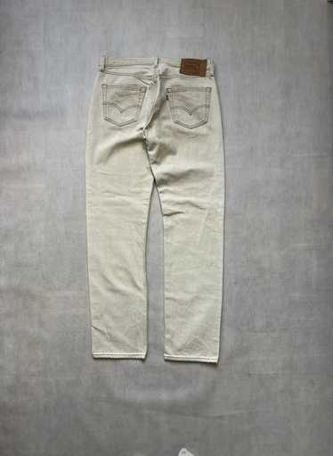 Levi's × Vintage Trousers Levi’s 501 cream 34/34 v