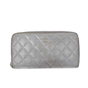 CHANEL Wallet in Metallic Leather - image 1