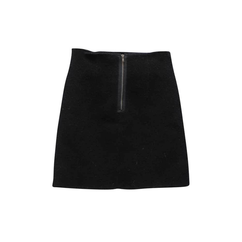 Theory Wool mini skirt - image 2