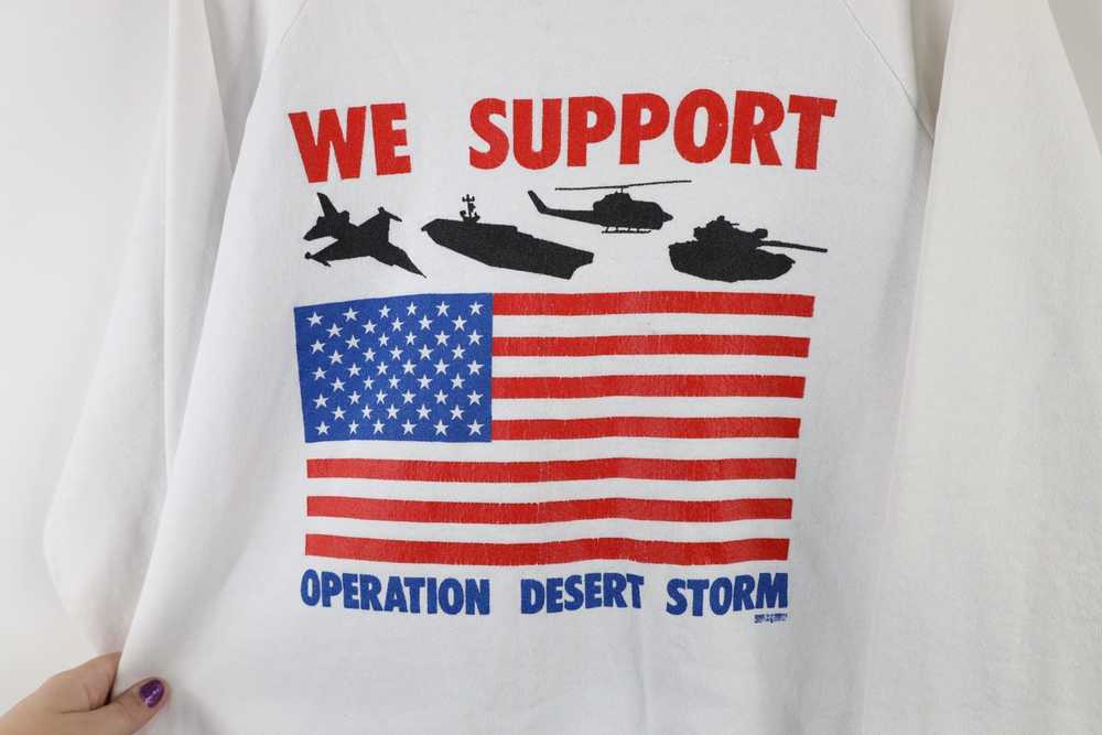Vintage Vintage 90s Operation Desert Storm Sweats… - image 4