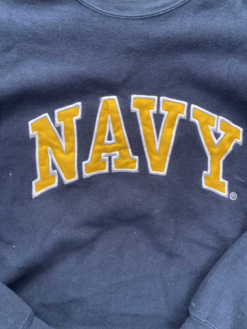 Vintage Vintage Navy Crewneck - image 2