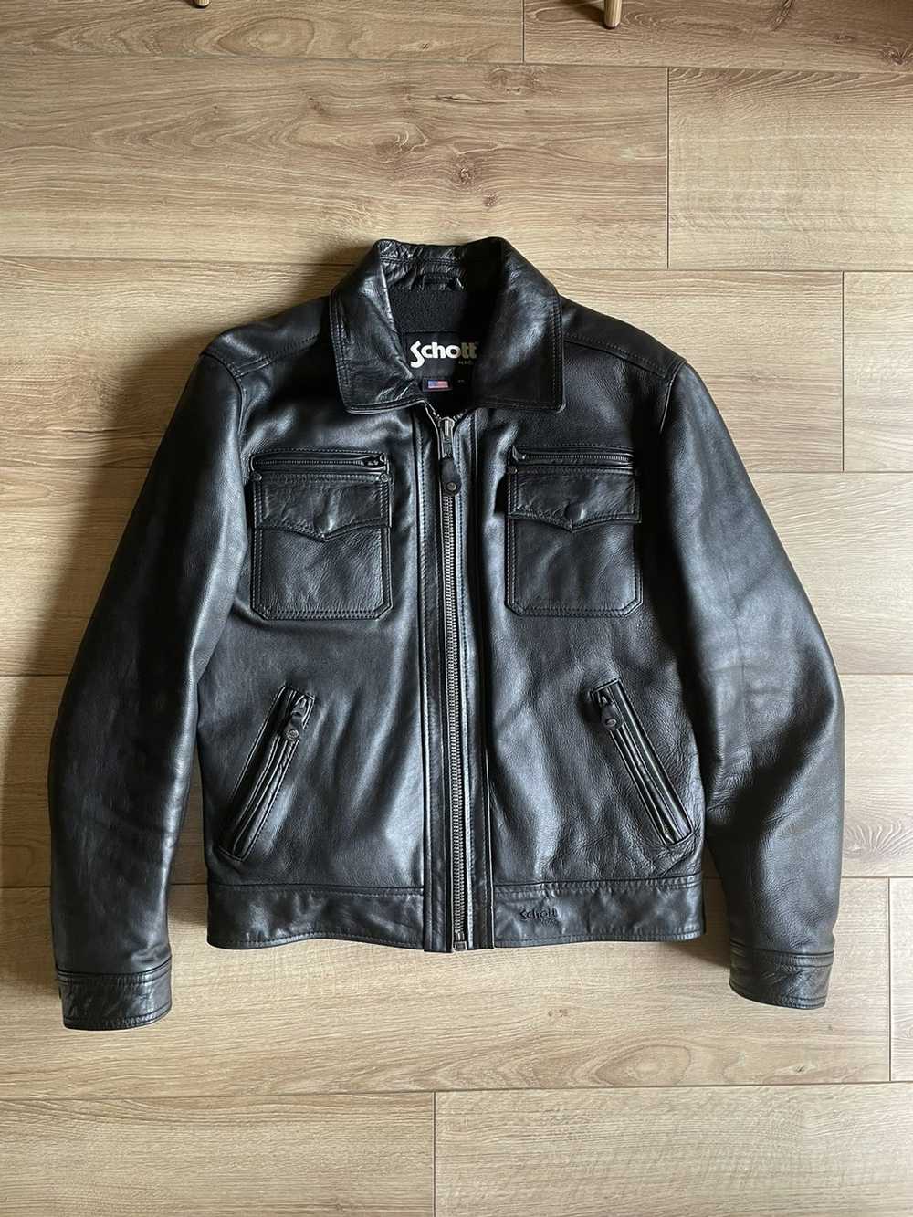 Schott Schott Patrol leather jacket - M - image 1