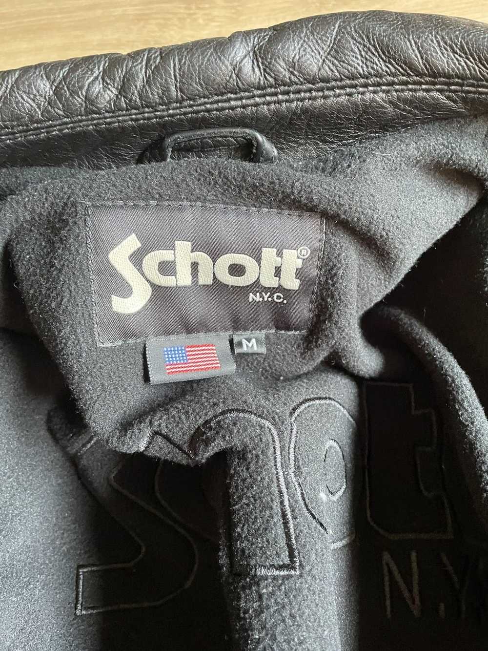 Schott Schott Patrol leather jacket - M - image 4