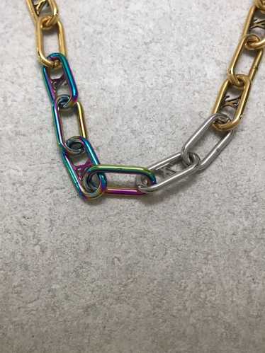 Japan Used Necklace] Louis Vuitton Collier Chain Monogram Slv