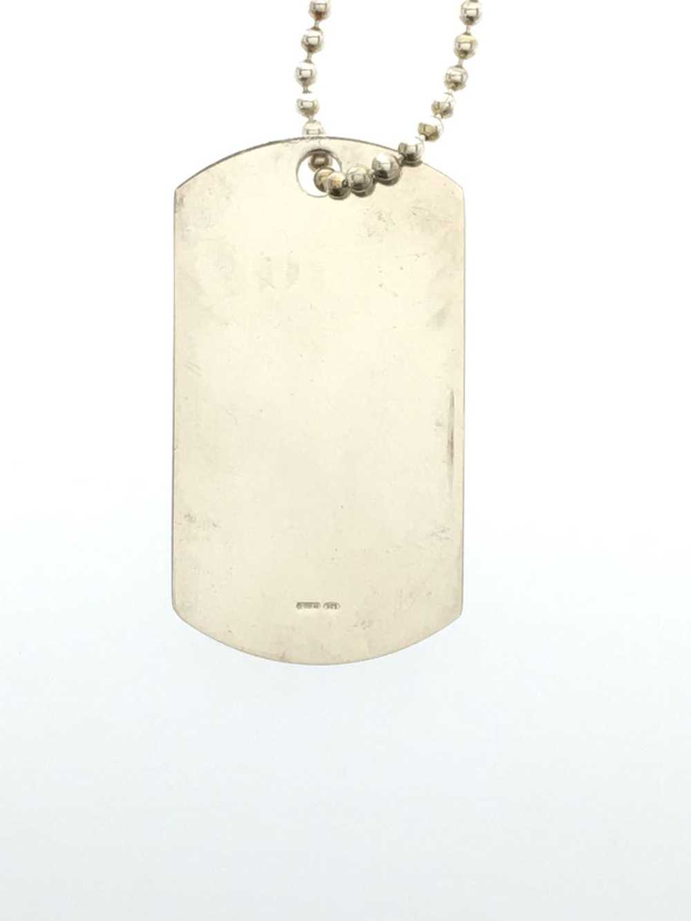 [Japan Used Necklace] Used Gucci Dog Tag Strap/Sv… - image 5
