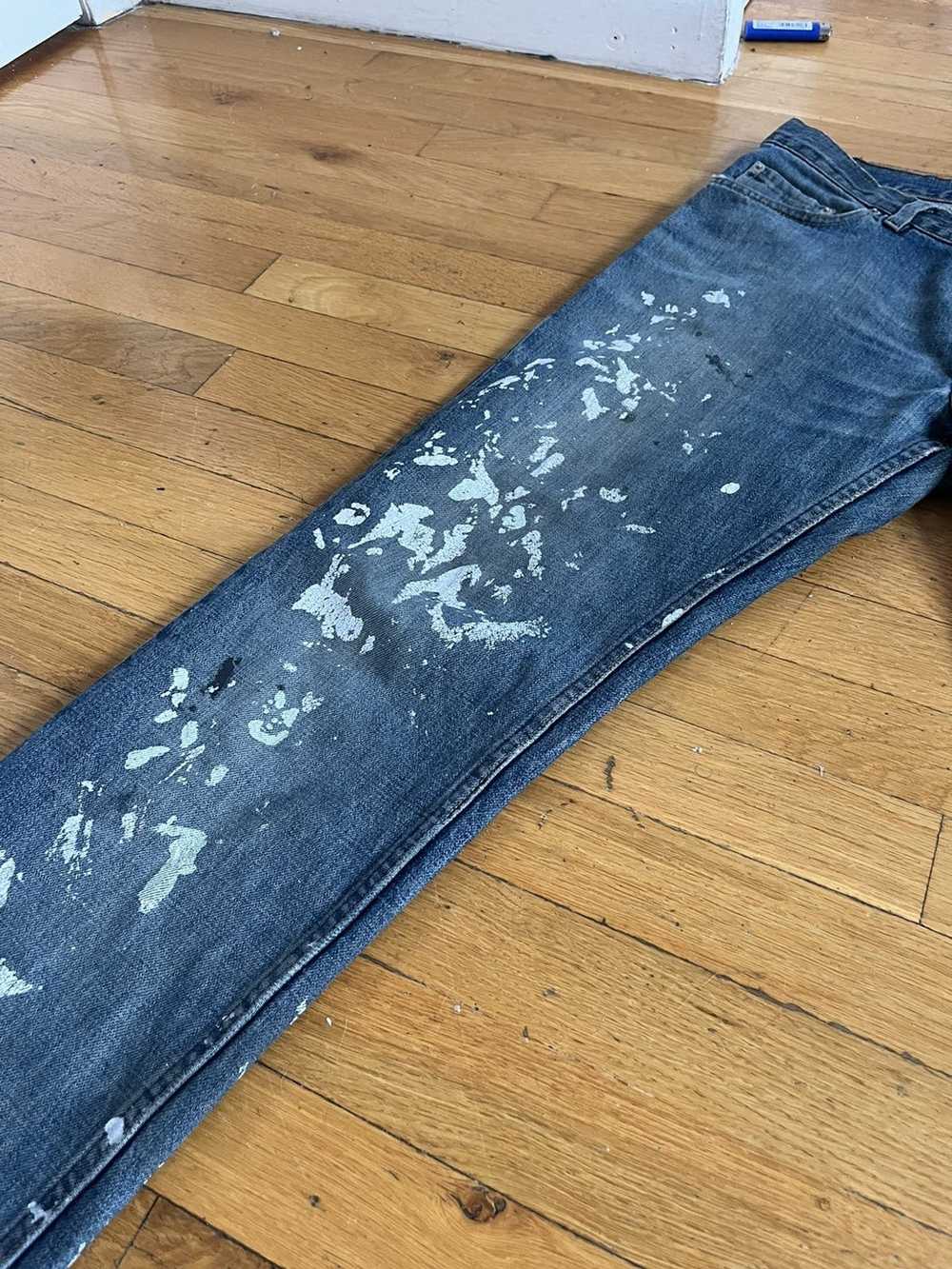 HELMUT LANG 1998 Vintage Paint Denim Pants Jeans 30 Auth Men Used from  Japan