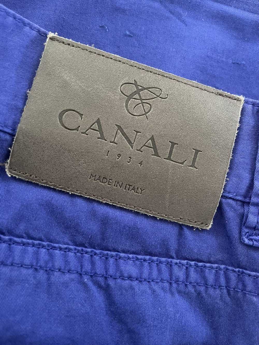 Canali Canali mens pants 48 made in Italy navy - image 11
