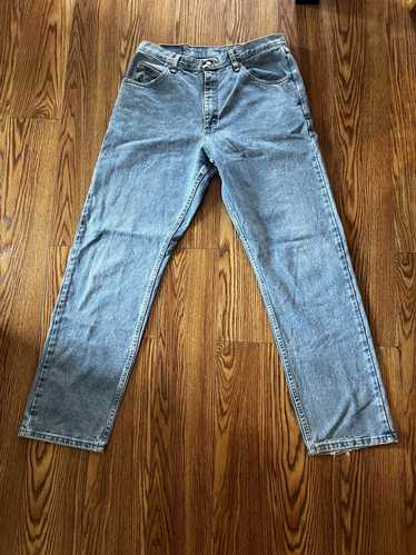 Wrangler Light Distress Baggy Wrangler jeans