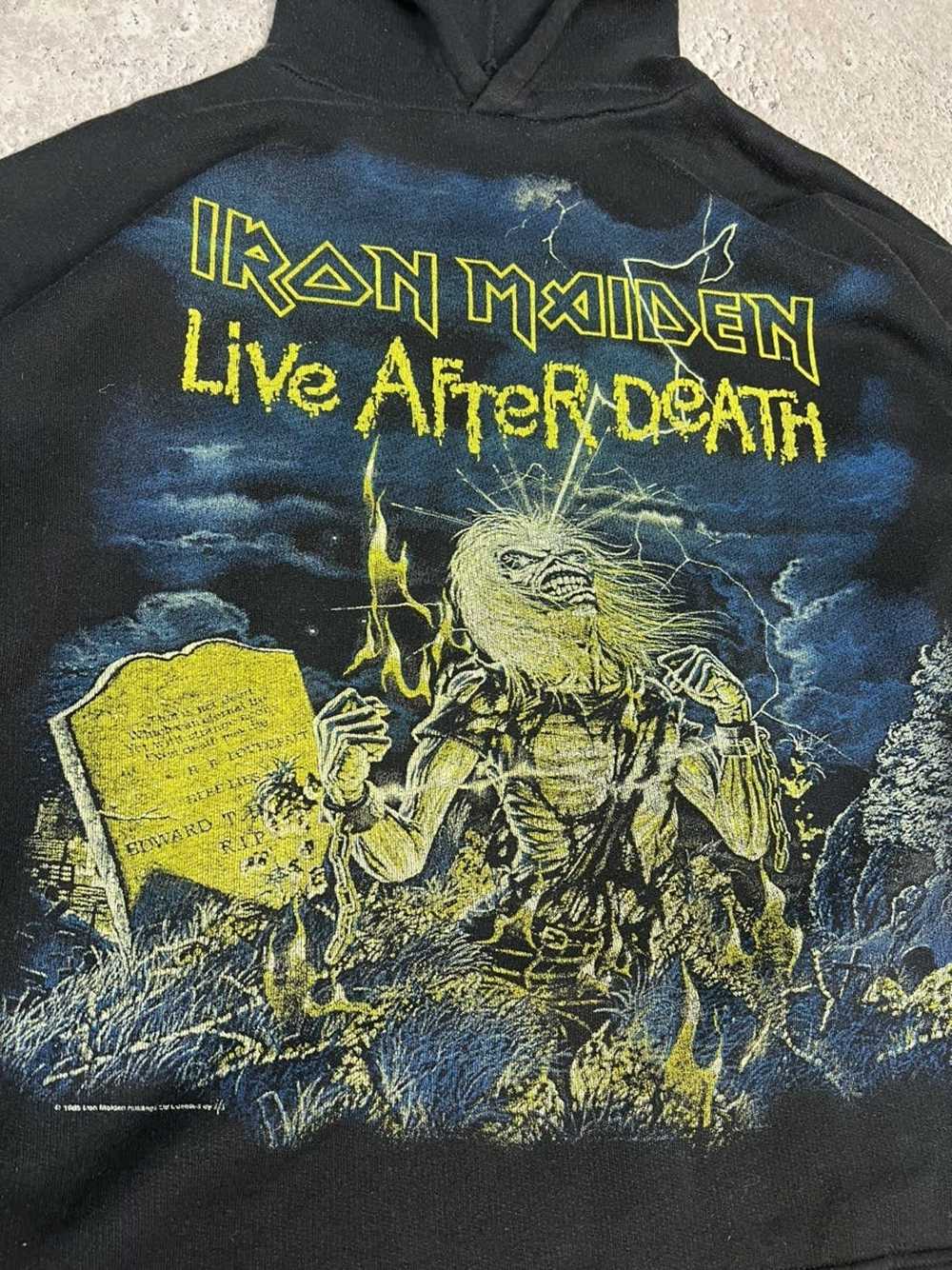 Band Tees × Iron Maiden × Vintage Vintage Iron Ma… - image 6