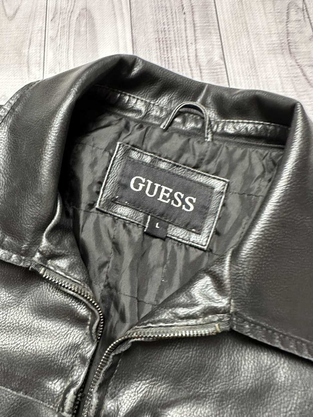 Guess × Streetwear × Vintage Vintage Guess leathe… - image 8