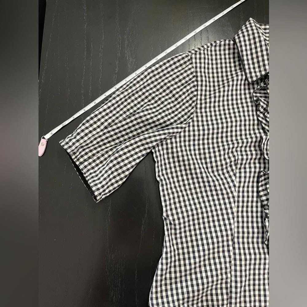 Other Anne Fontaine Gingham Blouse - image 5