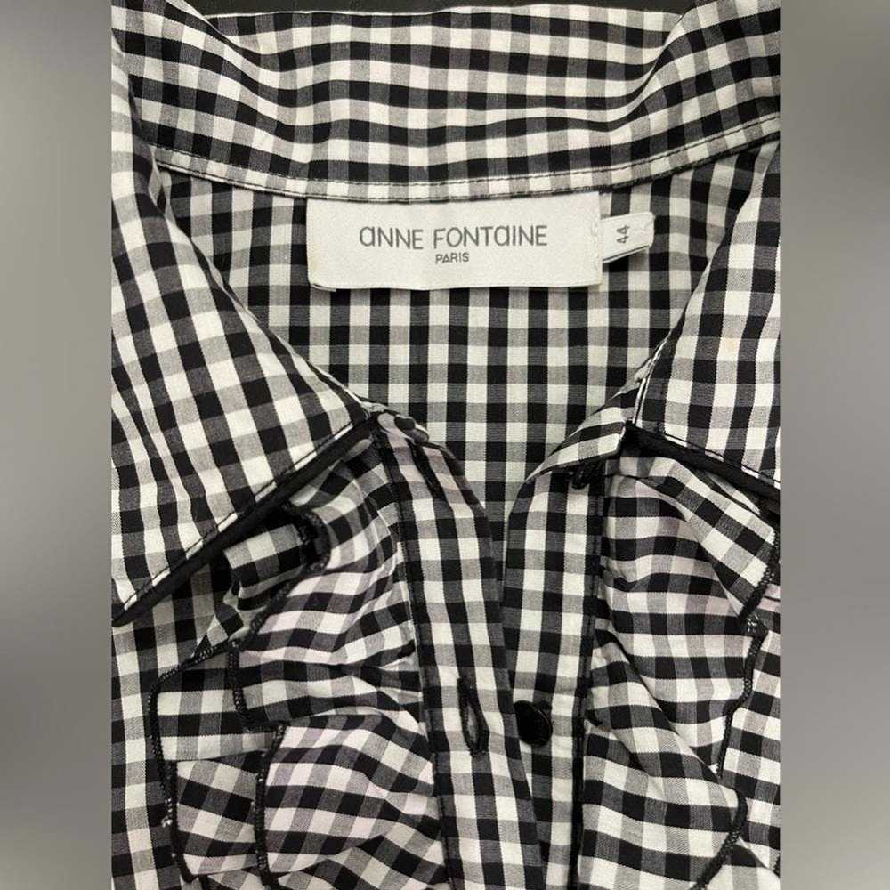Other Anne Fontaine Gingham Blouse - image 7