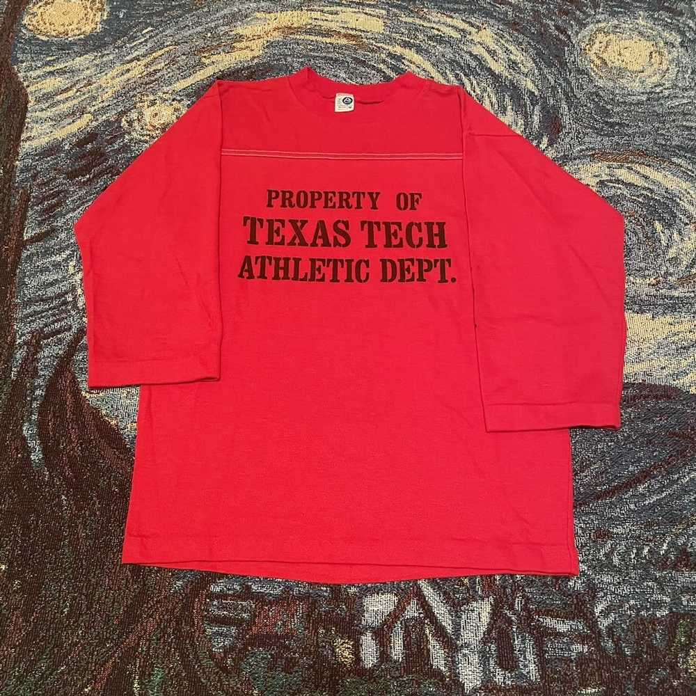 Made In Usa × Streetwear × Vintage 80’s Texas Tec… - image 1