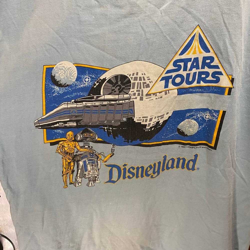 Disney × Vintage Vintage 1986 Star Tours Disney s… - image 2