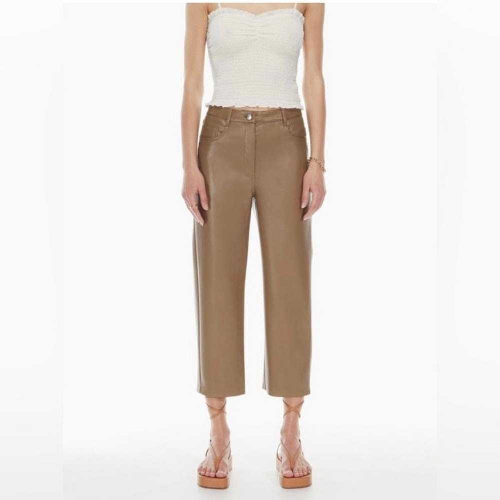 Aritzia Aritzia Wilfred Malina Vegan Leather Pants - image 1