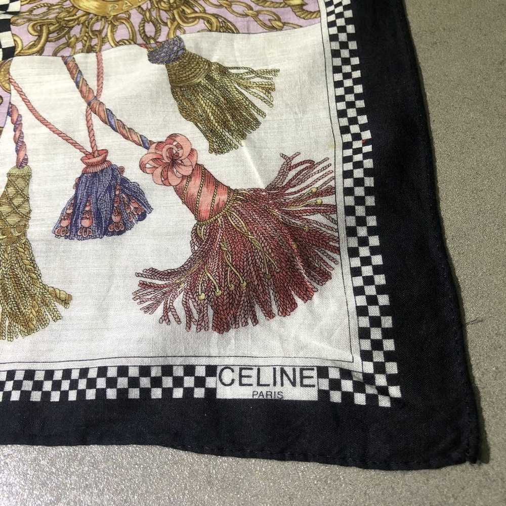 Celine × Vintage Celine Hankerchief Pocketsquare - image 7