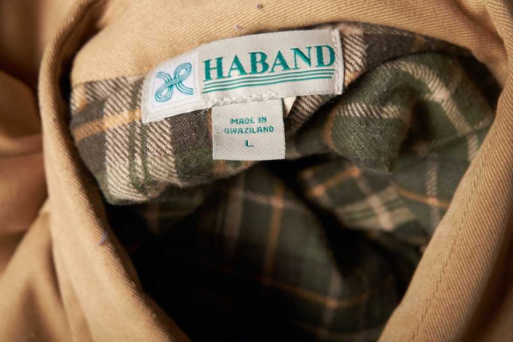 Haband 1980s Haband Workwear Flannel Lined Shirt … - image 2