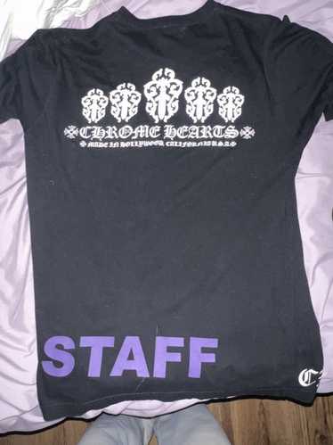 Chrome Hearts Chrome Hearts STAFF Purple Tee