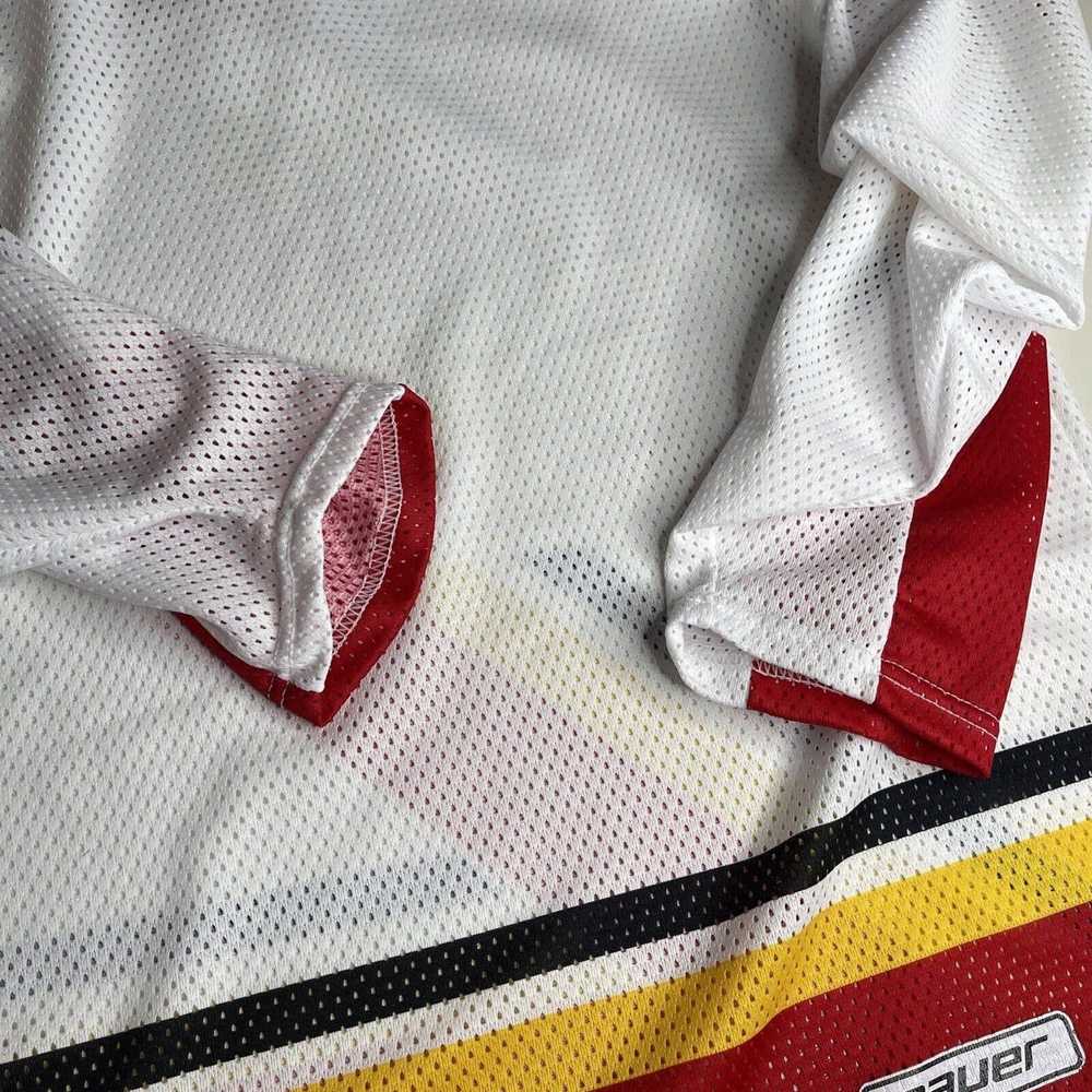 Hockey Bauer H.W Blank white hockey jersey Red Ye… - image 10