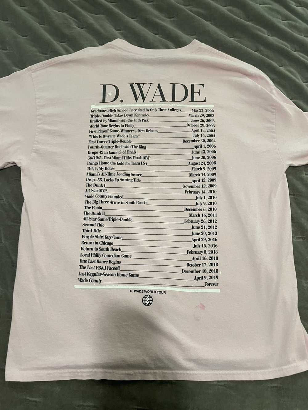 Other D. Wade Last Tour Merch - image 2