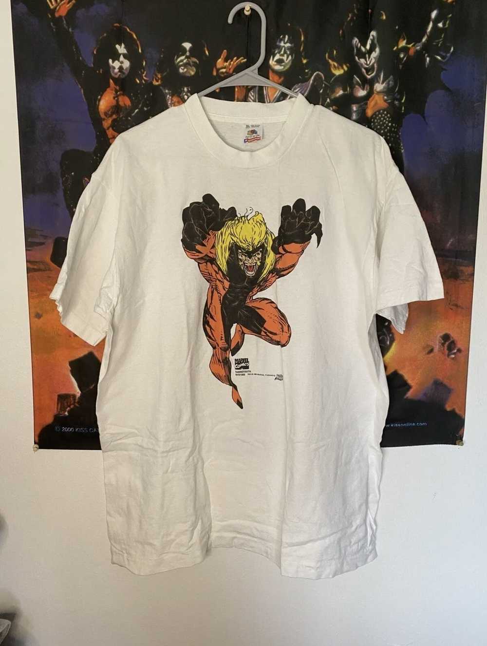 Vintage Vintage Marvel Sabretooth 1994 Tshirt - Gem