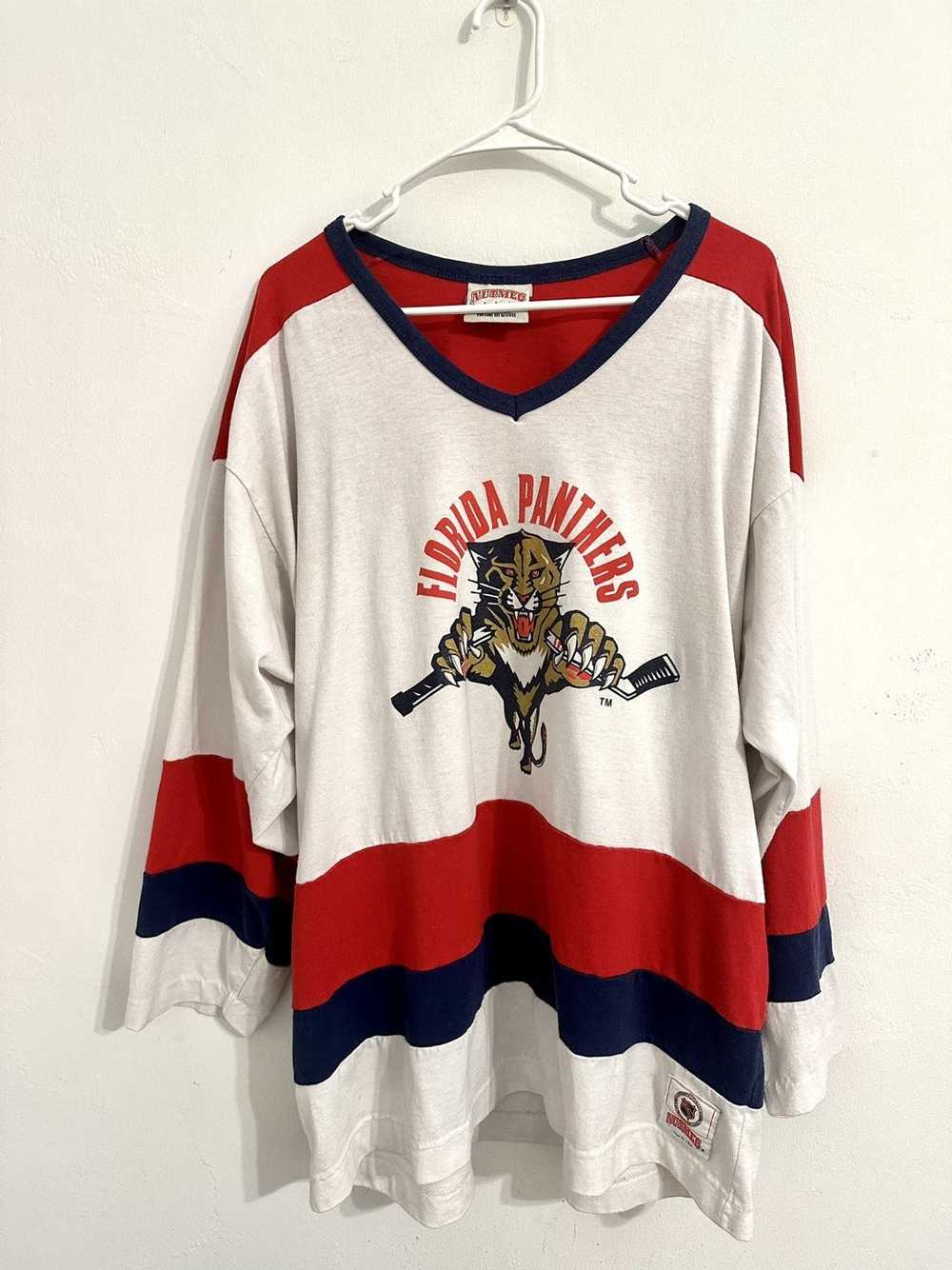 Florida Panthers Customized Number Kit For 1993-1998 Starter Home Jersey –  Customize Sports