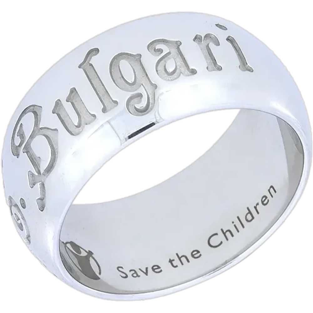 Bulgari Classic Save the Children Sterling Silver… - image 1