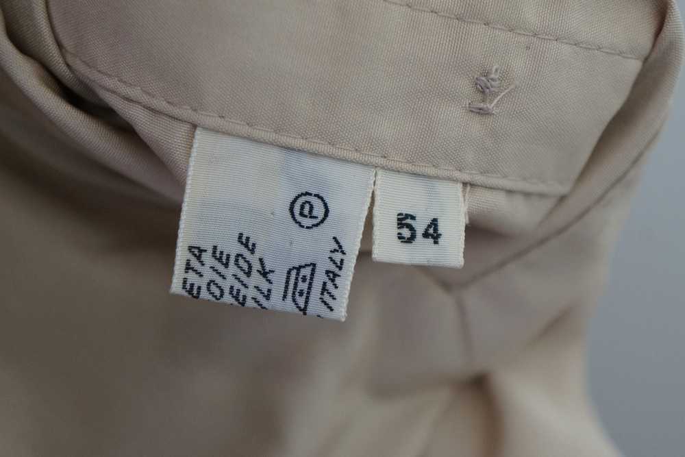 Herno Herno Vintage Silk Trench Coat size 54 - image 7