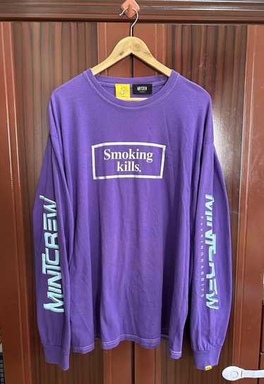 高品質お得FR2 mint crew smoking kills Mサイズ ホワイト Tシャツ/カットソー(半袖/袖なし)