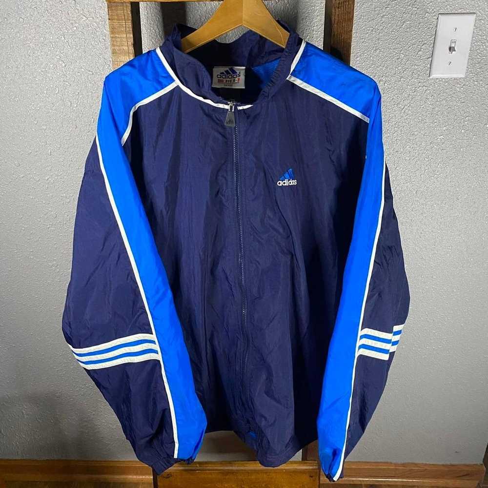 Adidas × Vintage Vintage 1990s Adidas track jacket - image 1
