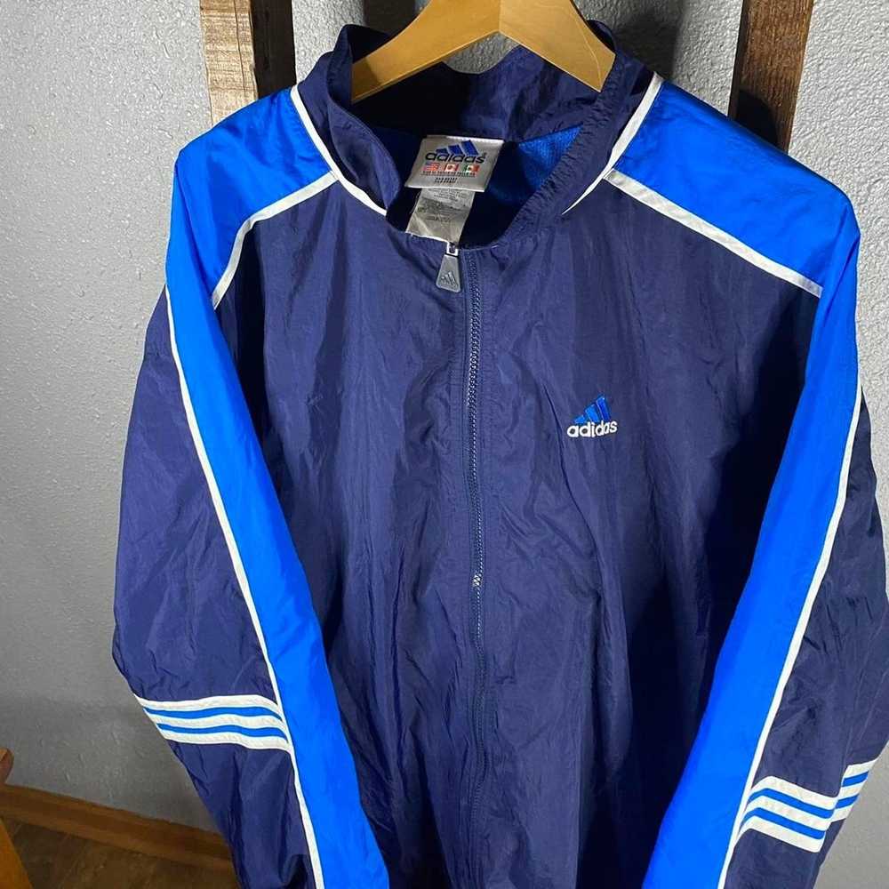 Adidas × Vintage Vintage 1990s Adidas track jacket - image 3