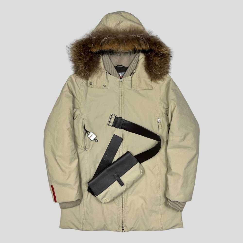 Prada Prada Sport 00’s Goretex Faux Fur Ski Jacke… - image 1
