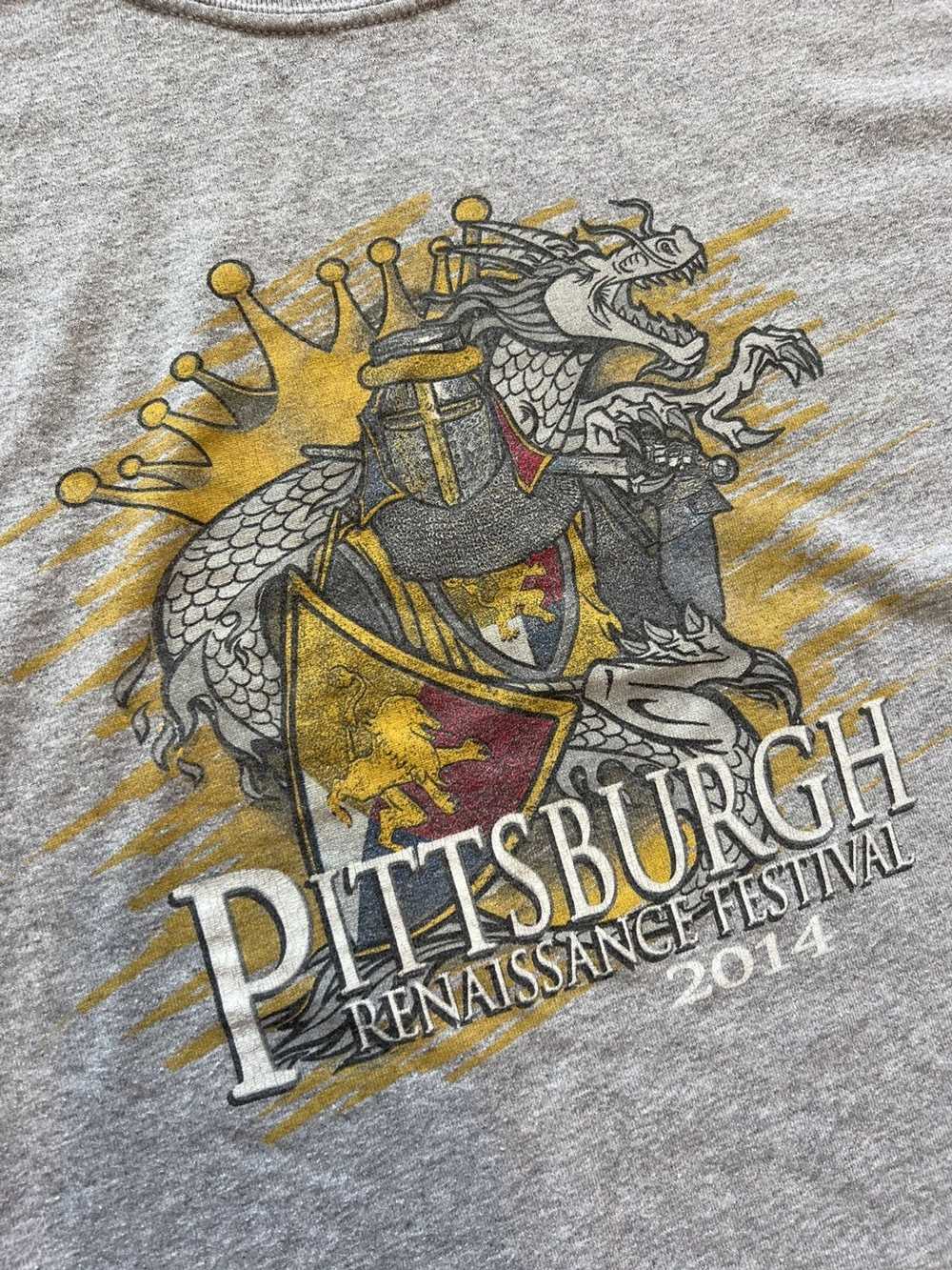 Vintage Pittsburgh Renaissance Festival graphic t… - image 2