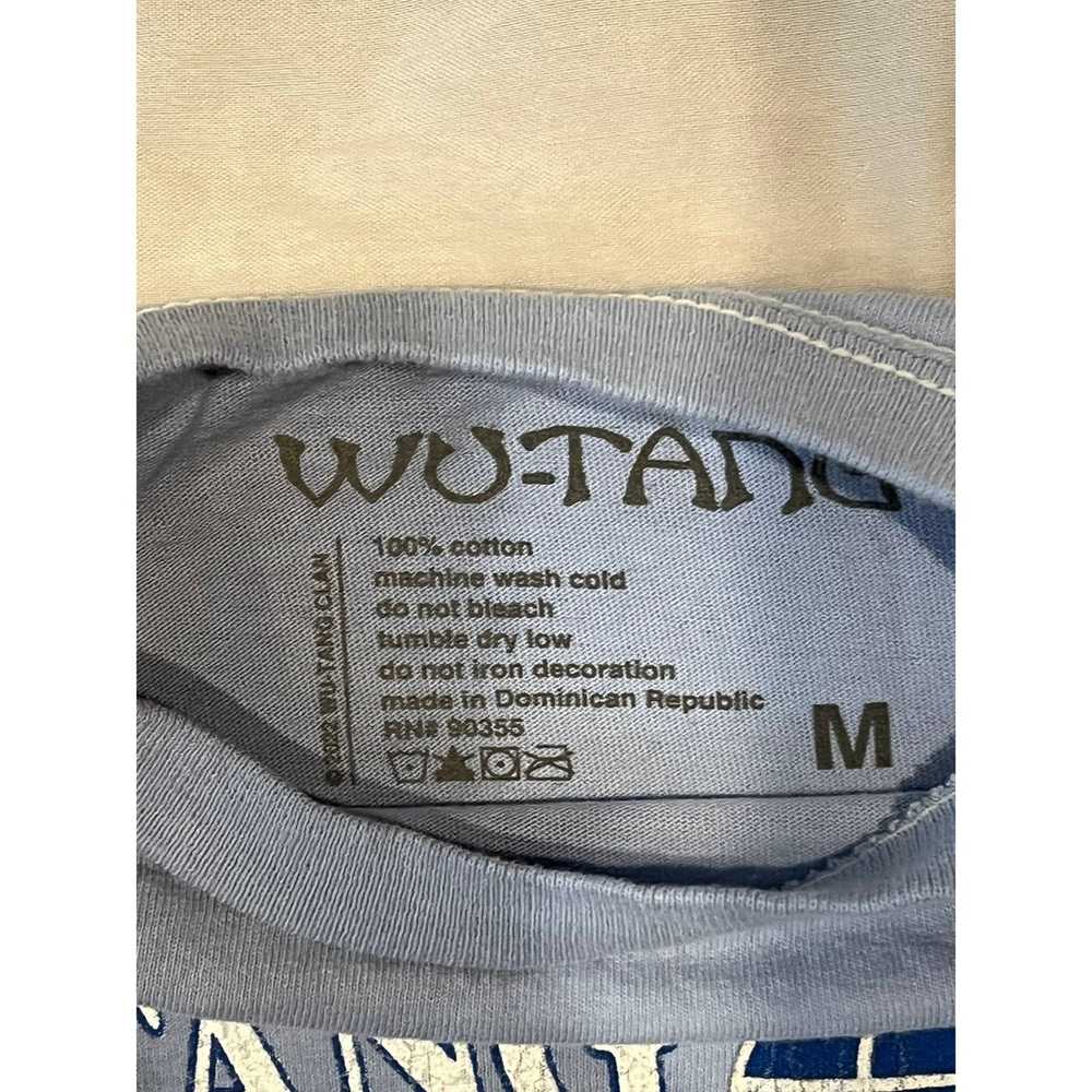 Wu Tang Clan Wu-Tang Clan Blue Vintage T-Shirt Me… - image 2