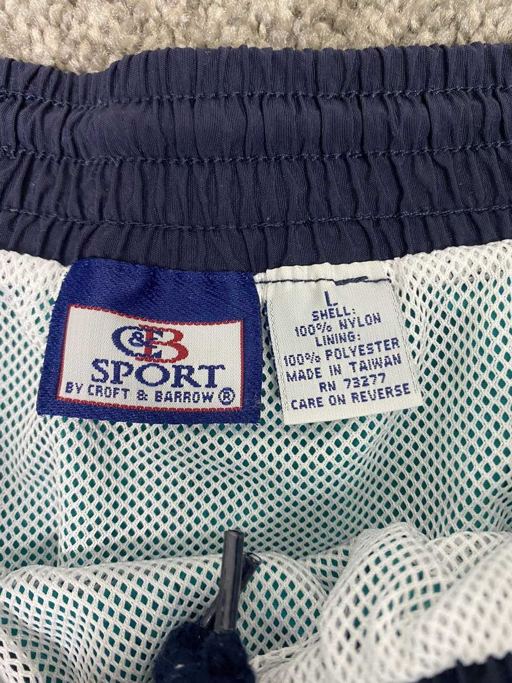 Streetwear × Vintage Vintage teal shorts with dar… - image 3