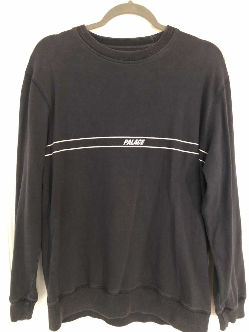 Palace Stripe logo crewneck - image 4