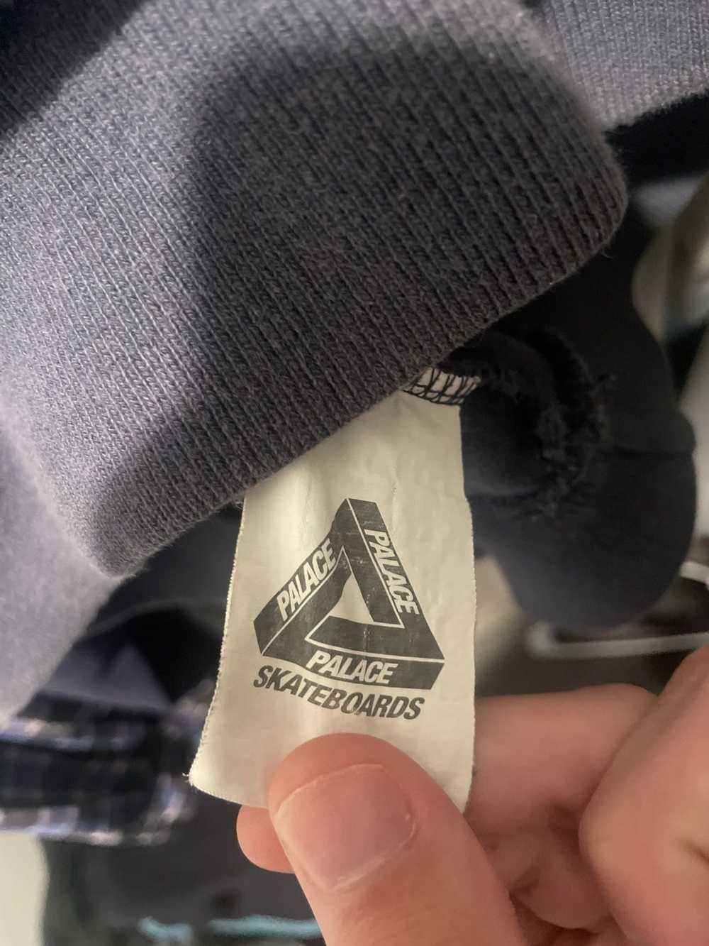 Palace Stripe logo crewneck - image 7