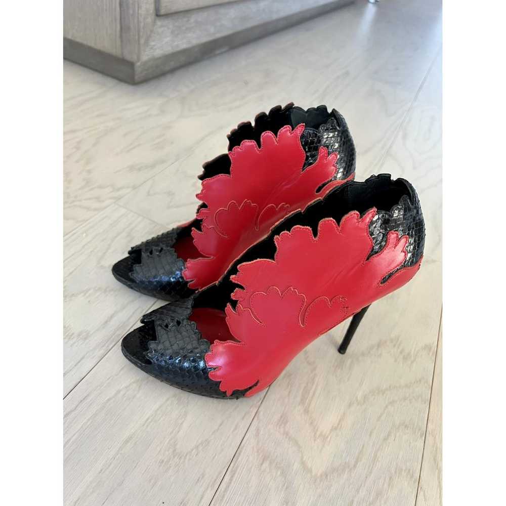 Alexander McQueen Python heels - image 3