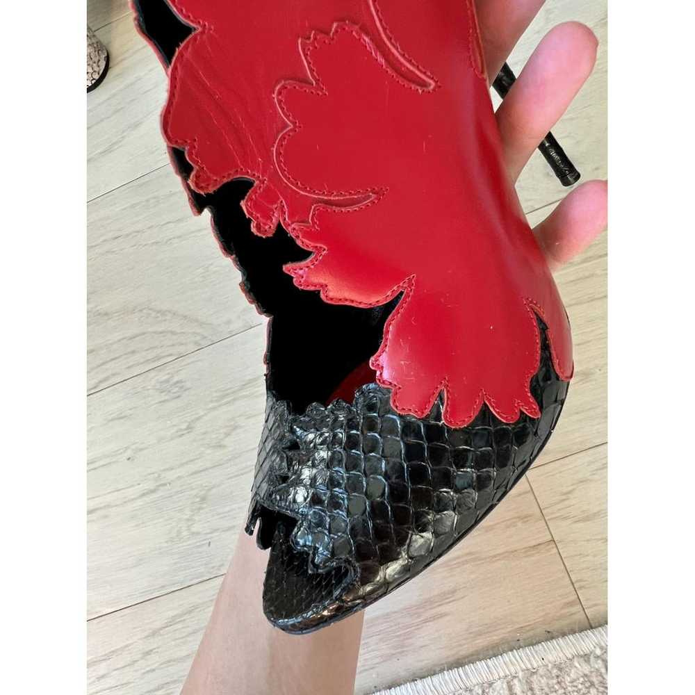 Alexander McQueen Python heels - image 4