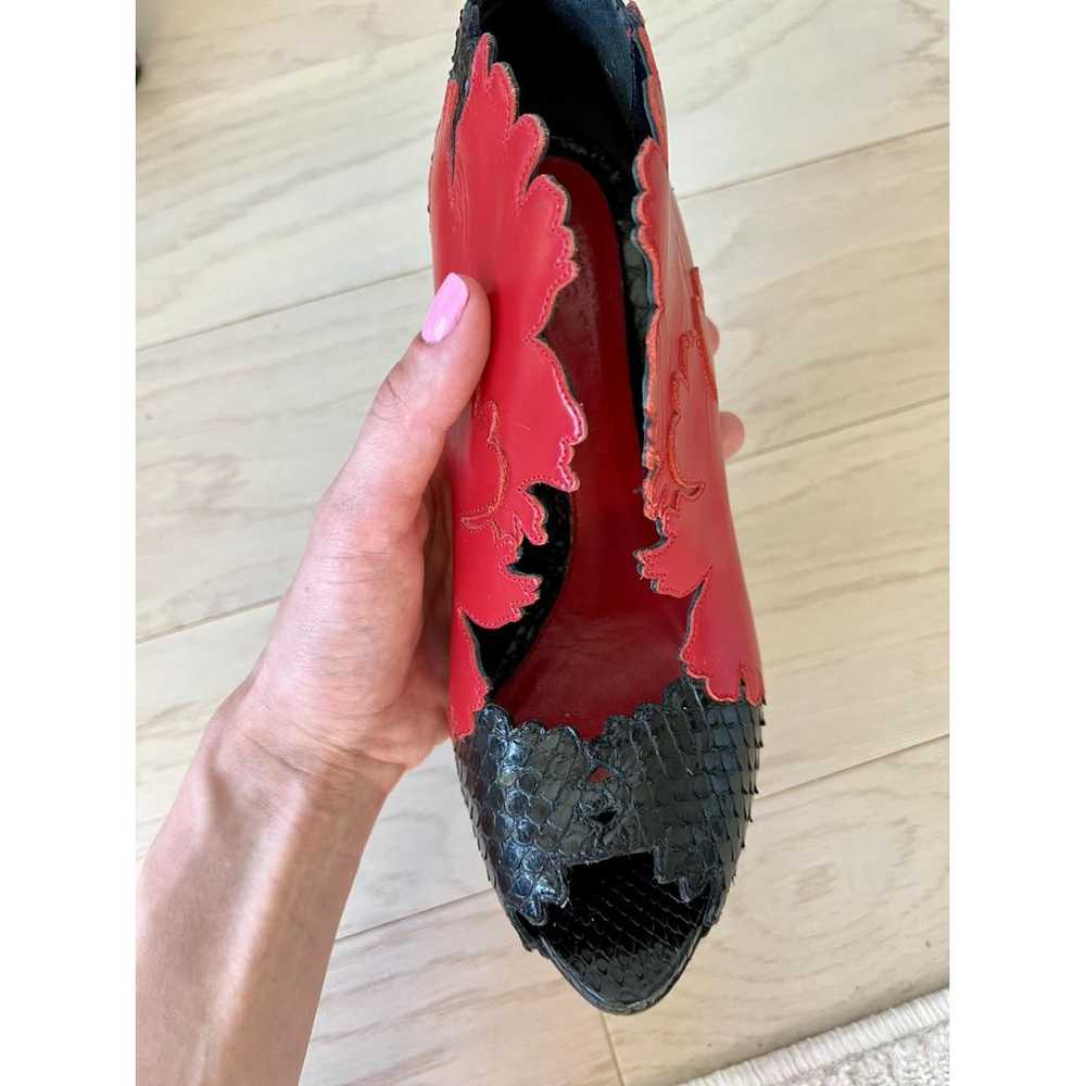 Alexander McQueen Python heels - image 5