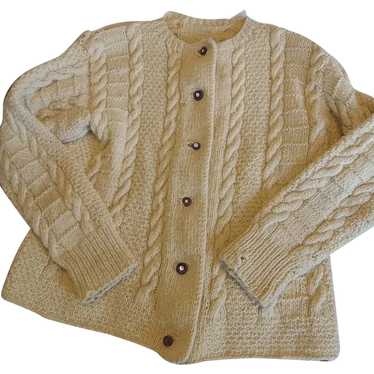 1950s Knitted Sweater Cardigan Small or Medium - image 1