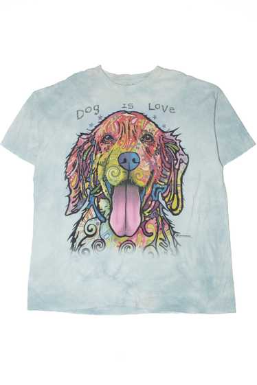 The Mountain "Dog Is Love" Tie Dye T-Shirt