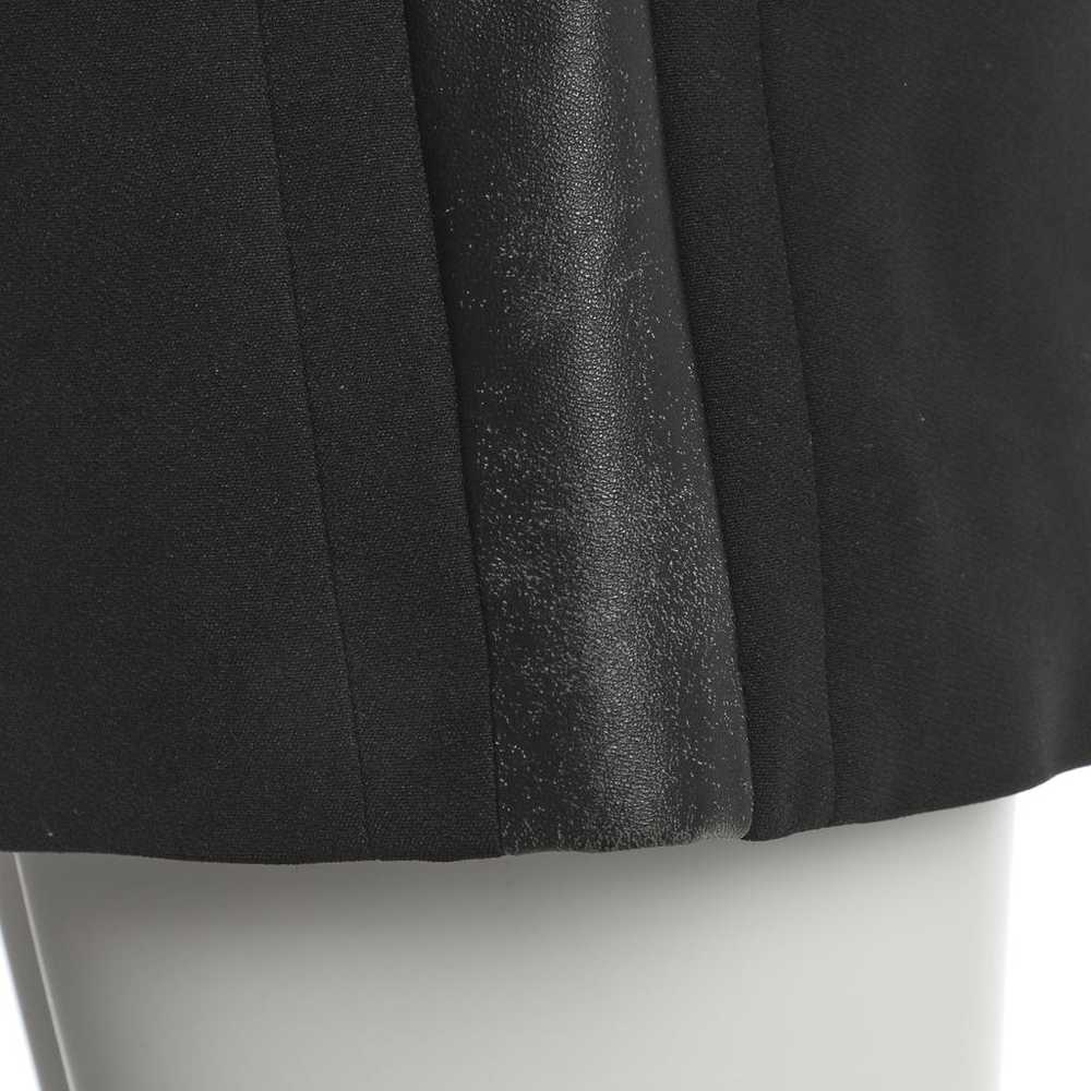 Celine Leather mid-length dress - image 5