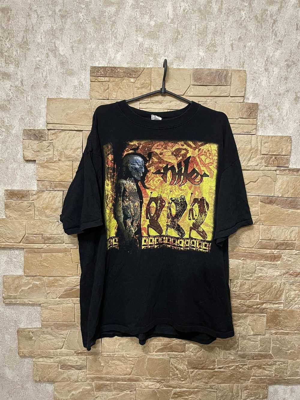 Band Tees × Vintage Vintage Nile Band T-shirt Y2K - image 3
