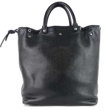 Louis Vuitton black leather Tobago shoe bag rare limited purse luggage tote