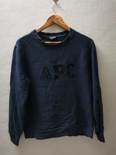 A.P.C. × Japanese Brand A. P. C Letter Crewneck - image 1