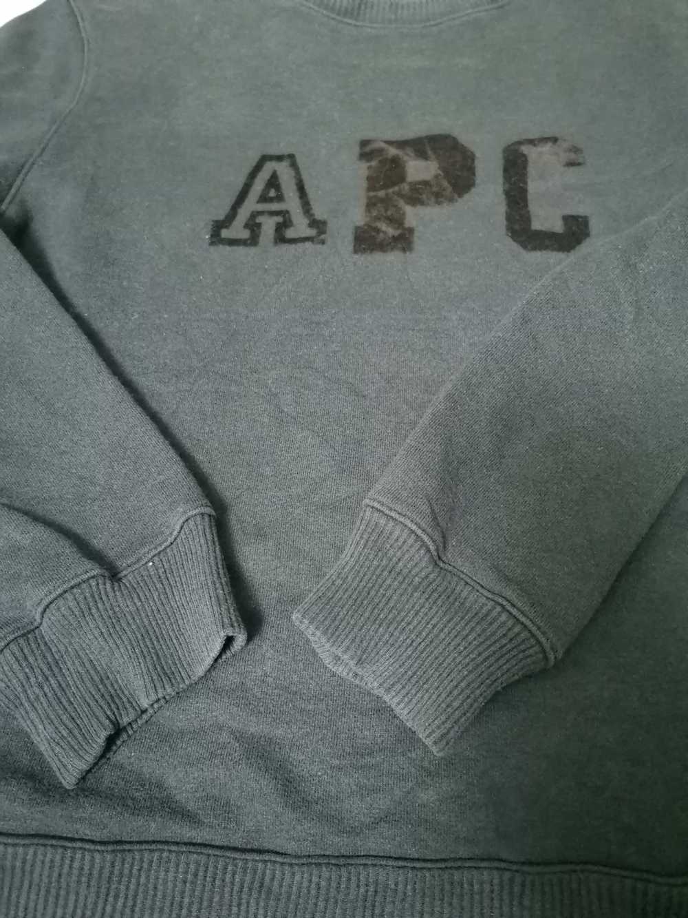 A.P.C. × Japanese Brand A. P. C Letter Crewneck - image 3