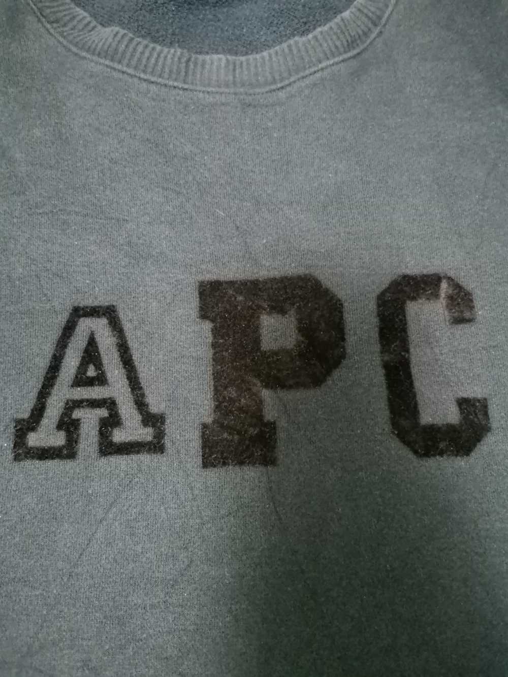 A.P.C. × Japanese Brand A. P. C Letter Crewneck - image 4