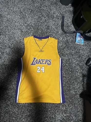 Men’s NBA L.A. Lakers #8\#24 Kobe Bryant Black Mamba Gigi Heart Jersey Size  44