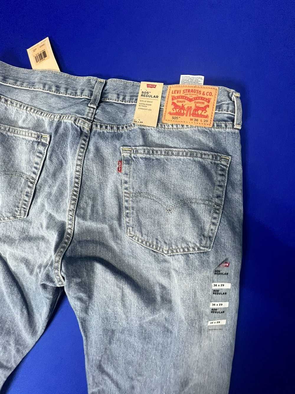 Levi's × Streetwear Levi’s 505 Wash Denim Jeans 3… - image 7